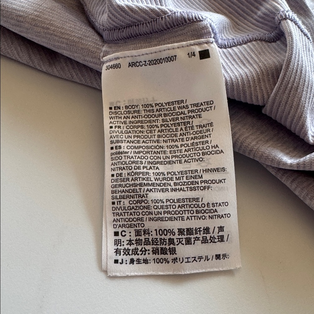 Arc'teryx Women's Light Purple Long Sleeve Top - Picture 5 of 6